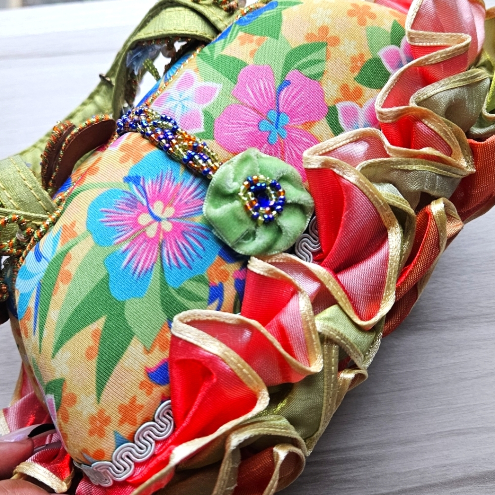 Vintage Mary Frances Summer Holiday Handbag